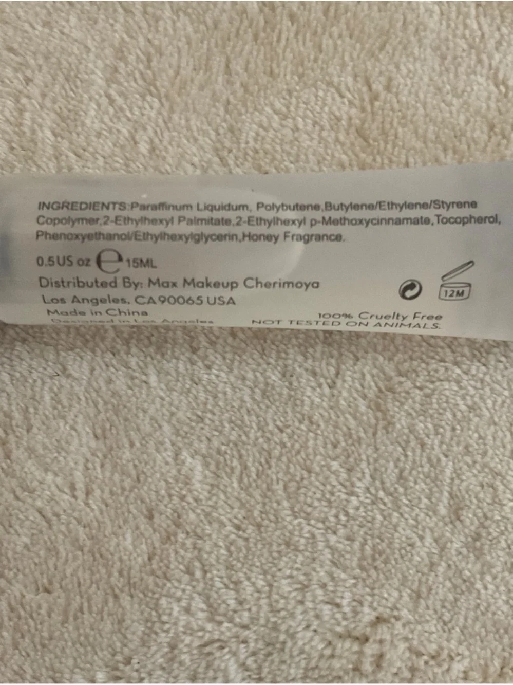 Honey Clear Lip Gloss - Clear